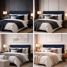 Liham Midi- | Ribbed Horizontal Design | Stain Resistant Fabric | 60cm