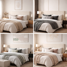 Liham Midi- | Ribbed Horizontal Design | Stain Resistant Fabric | 60cm