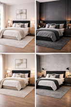 Liham Midi- | Ribbed Horizontal Design | Stain Resistant Fabric | 60cm