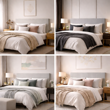 Liham Midi- | Ribbed Horizontal Design | Stain Resistant Fabric | 60cm