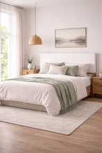 Liham Midi- | Ribbed Horizontal Design | Stain Resistant Fabric | 60cm