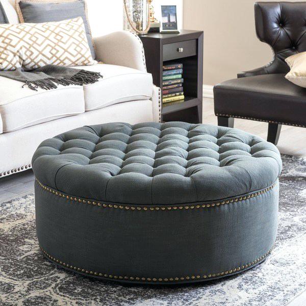 Introducing....Kelvin Round Ottoman - Headboards For Africa 